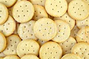 Texture of crackers