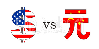 dollar vs yuan