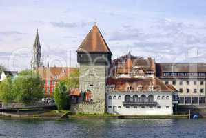 Konstanz - Rheintorturm, Bodensee, Deutschland
