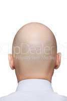 Bald man head