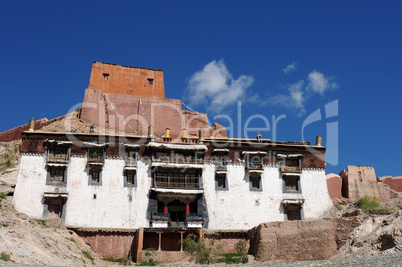 Typical Tibetan building
