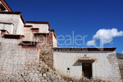 Typical Tibetan building