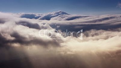 Storm clouds timelapse