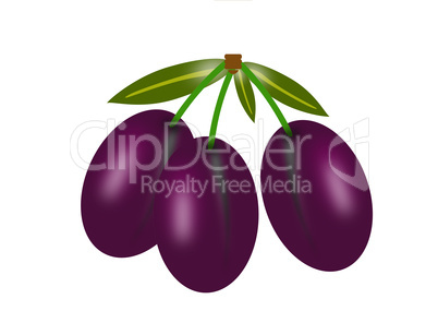 plums