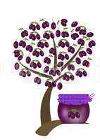 tree of plums