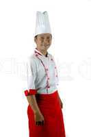 asian chef portrait