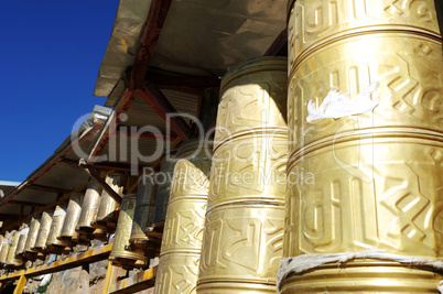 Prayer wheels