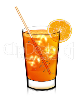 Fresh orange juice