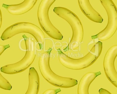 Banana seamless pattern