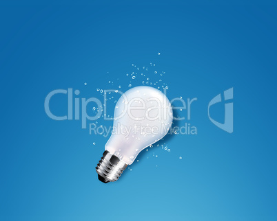 glowing Light bulb