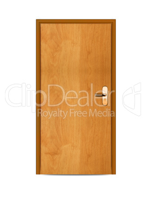 apartment wooden door