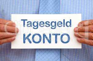 Tagesgeld Konto