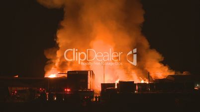 Large Industrial fire