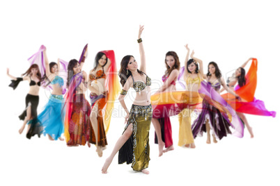 Belly dance troupe