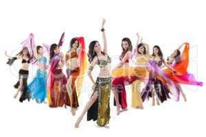 Belly dance troupe