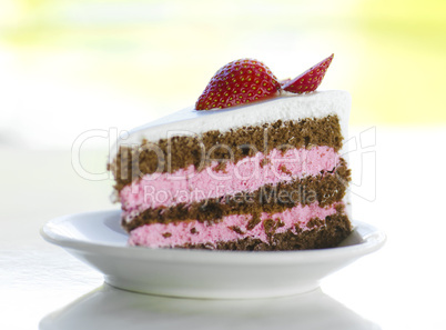 Strawberry cake