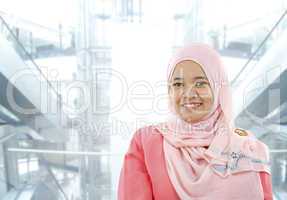 Muslim businesswoman