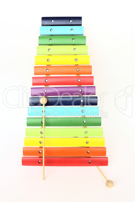 Colorful xylophone