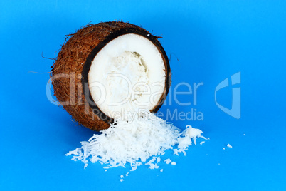 Coconut with coconut meal