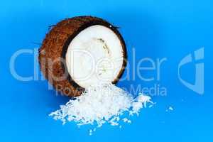 Coconut with coconut meal