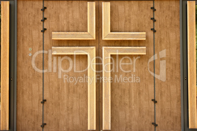 Church door