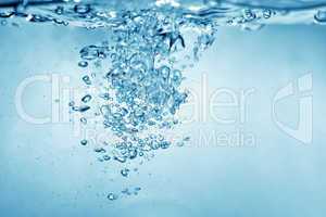 water bubbles background