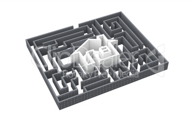 Labyrinth house Labyrinth house