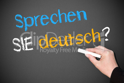 Sprechen SIE deutsch ?
