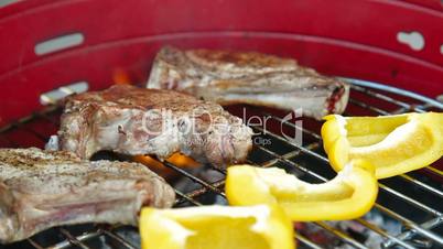 Barbecue Grill At Weekend