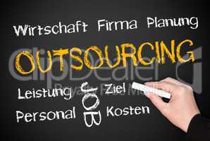 Outsourcing - Business Concept