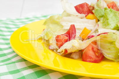 Fresh Vegetable Salad