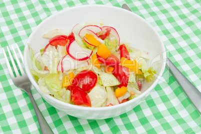 Fresh Vegetable Salad