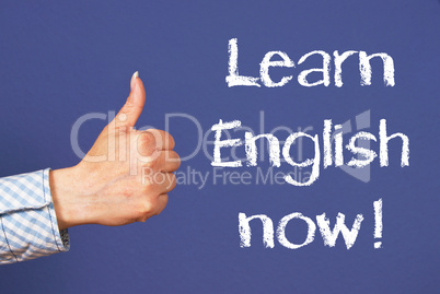 Learn English now !