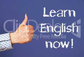 Learn English now !