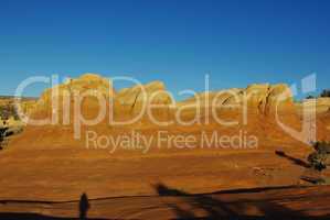 Rock hills in Devils Garden, Utah