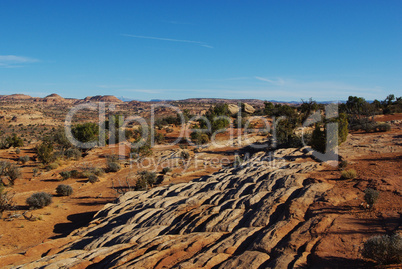 Rocks, desert and mountains, Grand Stair Escalante National Monument, Utah
