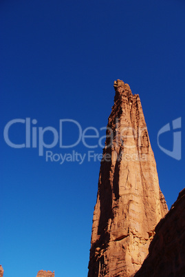 Fisher Towers high into the sky, Utah