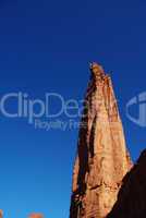 Fisher Towers high into the sky, Utah