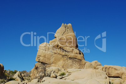 Rock formation, Joshua Tree National Park, California