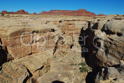 White Canyon and red rocks, Utah