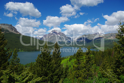 Lower Two Medicine Lake,Glacier National Park,Montana