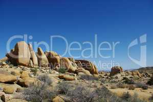 Rock formation, Joshua Tree National Park, California