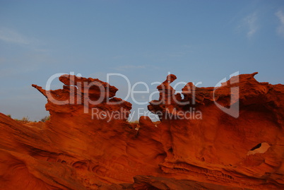 Rock formations in Little Finland, Nevada