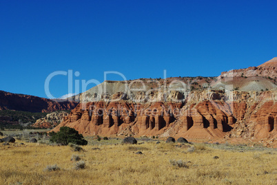 Rock formations near Torrey, Fishlake National Forest, Utah