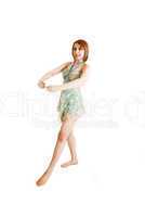 Ballerina dancing.