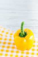 Orange and yellow pepper