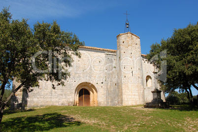 church Saint-Sylvestre des Brousses ,puechabon