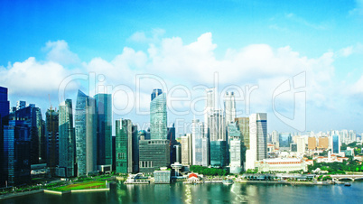 modern cityscape at daytime  Singapore