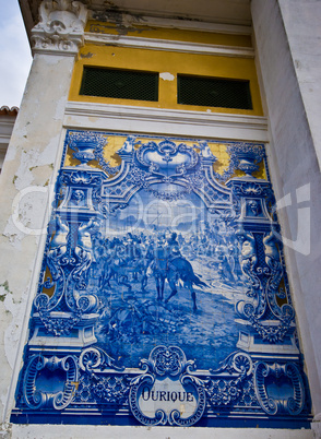 Blue tiles