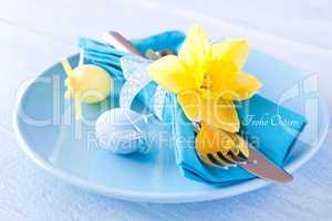 Osterliches Tischgedeck / easter table setting